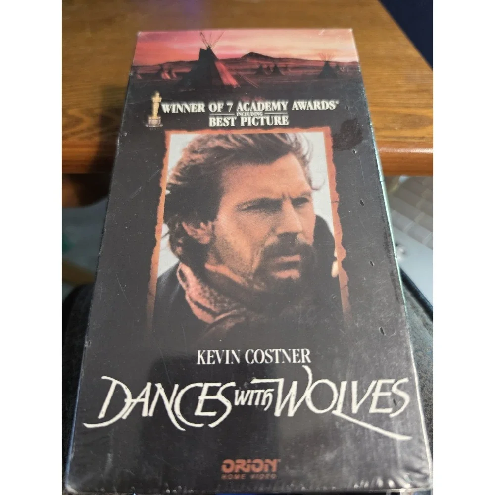 Dances with Wolves (VHS,‎ 1991) NEW SEALED - Kevin Costner